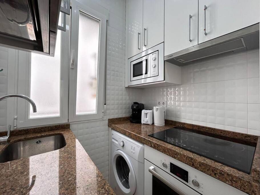 Flat In The Barrio De Las Delicias, Madri Exterior foto